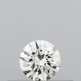 0.18ct Round Natural Diamond (Colour I, Clarity IF, Cut EX, IGI Certified)