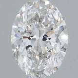 0.55ct Oval Lab Grown Diamond (Colour F, Clarity VS2, IGI Certified)