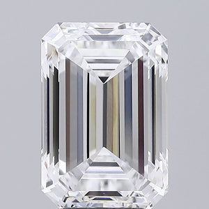 Lab-Grown 6.52ct Emerald Diamond D IF