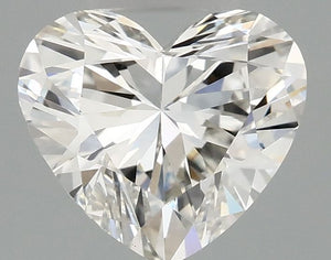 0.9ct Heart Lab Grown Diamond — G VVS2