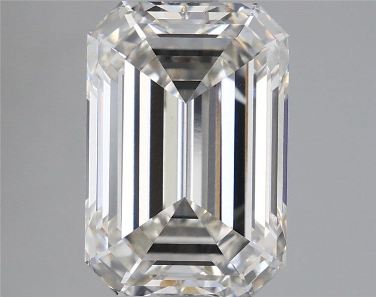 Lab-Grown 4.16ct Emerald Diamond H VS1