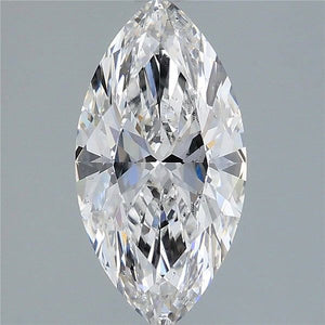 Lab-Grown 2.50ct Marquise Diamond F VS1