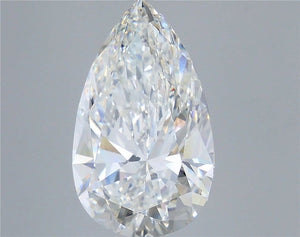 Lab-Grown 7.01ct Pear Diamond G VS1