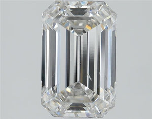 Lab-Grown 1.51ct Emerald Diamond G VS2