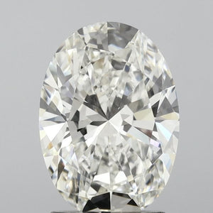 Lab-Grown 2.21ct Oval Diamond F VS1