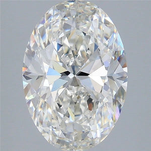 Lab-Grown 4.02ct Oval Diamond G VS2