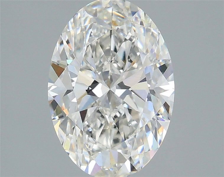 Lab-Grown 2.51ct Oval Diamond G VS1