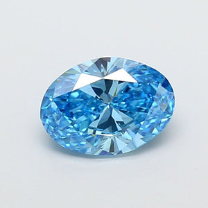 Lab-Grown 2.01ct Oval Diamond Fancy Colour SI1