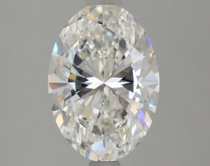 Lab-Grown 2.50ct Oval Diamond F VS1