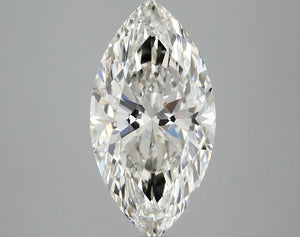 Lab-Grown 3.97ct Marquise Diamond H VVS2