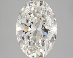 Lab-Grown 2.51ct Oval Diamond G VS2