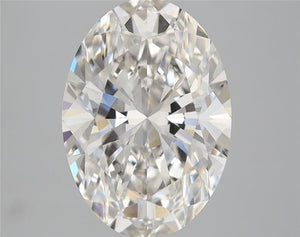 Lab-Grown 2.51ct Oval Diamond G VS2