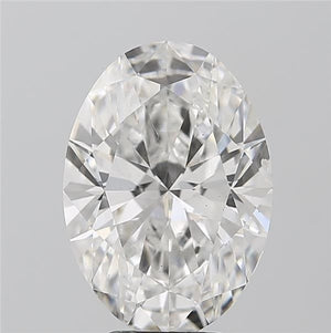 Lab-Grown 5.01ct Oval Diamond D VS2