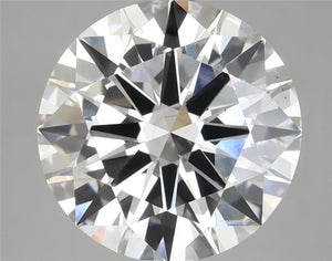 Lab-Grown 3.85ct Round Diamond D VS2