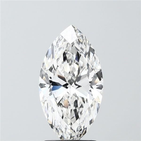 Lab-Grown 2.51ct Marquise Diamond F VVS2