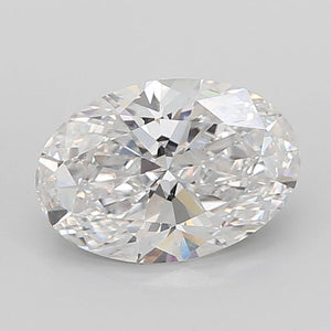 Lab-Grown 5.05ct Oval Diamond D VS1