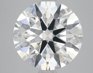 Lab-Grown 5.00ct Round Diamond H VS2