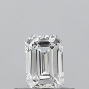 Lab-Grown 0.31ct Emerald Diamond D SI1