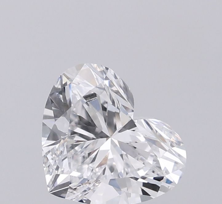 Lab-Grown 1.51ct Heart Diamond D VVS2