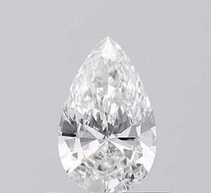 Lab-Grown 0.53ct Pear Diamond E VVS2