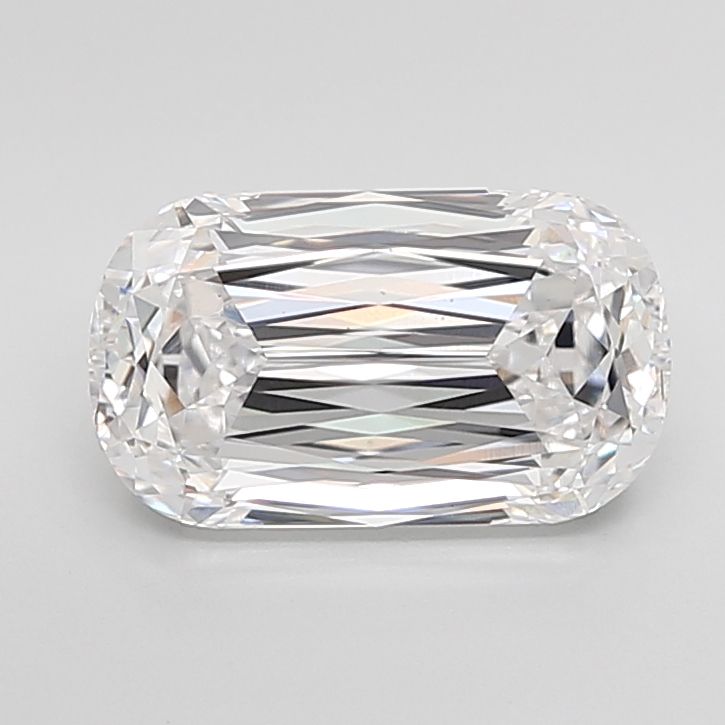 Lab-Grown 2.37ct Cushion Diamond F VS2