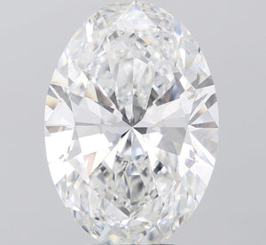 Lab-Grown 9.07ct Oval Diamond F VVS1