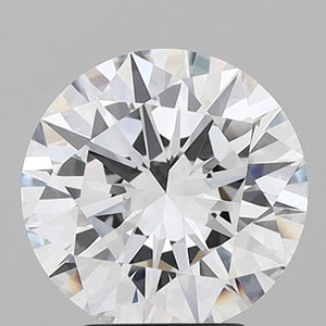 Lab-Grown 3.39ct Round Diamond D IF