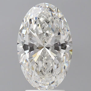 Lab-Grown 3.58ct Oval Diamond F VVS1