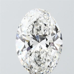Lab-Grown 2.50ct Oval Diamond F VVS2