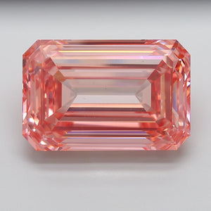 Lab-Grown 31.63ct Emerald Diamond Fancy Colour VS1