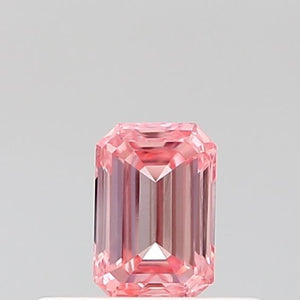 Lab-Grown 0.30ct Emerald Diamond Fancy Colour VS1