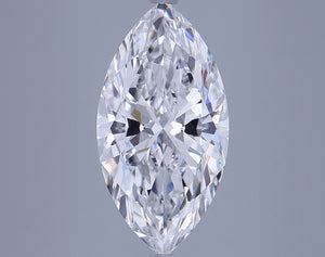 Lab-Grown 5.02ct Marquise Diamond D VVS1