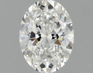 0.9ct Oval Lab Grown Diamond — F SI1
