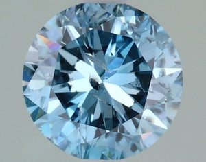 Lab-Grown 1.01ct Round Diamond Fancy Colour I1