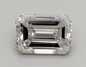 0.8ct Emerald Lab Grown Diamond — G SI1