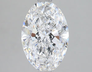 Lab-Grown 2.04ct Oval Diamond E SI1