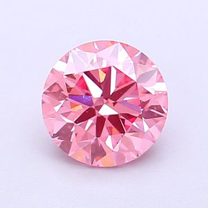 Lab-Grown 0.48ct Round Diamond Fancy Colour SI2
