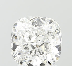 Lab-Grown 2.04ct Cushion Diamond D VVS1