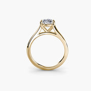 18ct Gold Ring with 1ct Oval Diamond