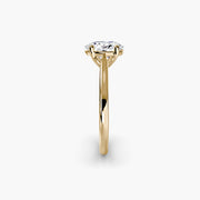 18ct Gold Ring with 1ct Oval Diamond