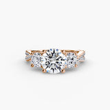 Three-Stone with Pavé Band 2