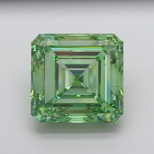 Lab-Grown 25.35ct Asscher Diamond Fancy Colour VS2