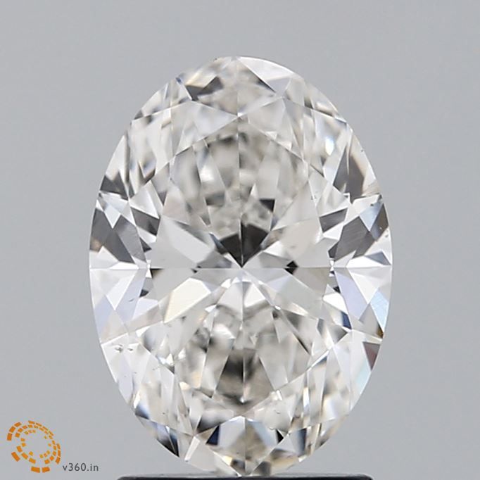 Lab-Grown 2.00ct Oval Diamond G VS1