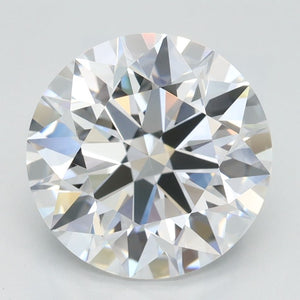 Lab-Grown 3.02ct Round Diamond D IF