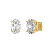 14K Yellow Gold, angled view