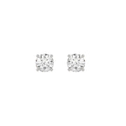 14K White Gold, angled view