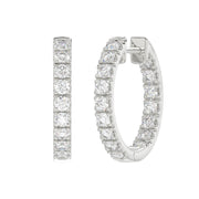 14K White Gold, angled view