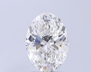 Lab-Grown 2.53ct Oval Diamond E VS2