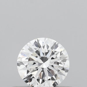 Lab-Grown 0.33ct Round Diamond D VS2