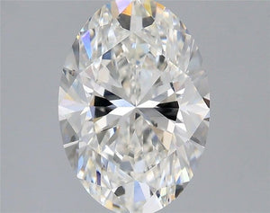 Lab-Grown 2.51ct Oval Diamond F VS1